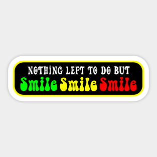 Grateful Dead He's Gone Smile Smile Smile Sticker